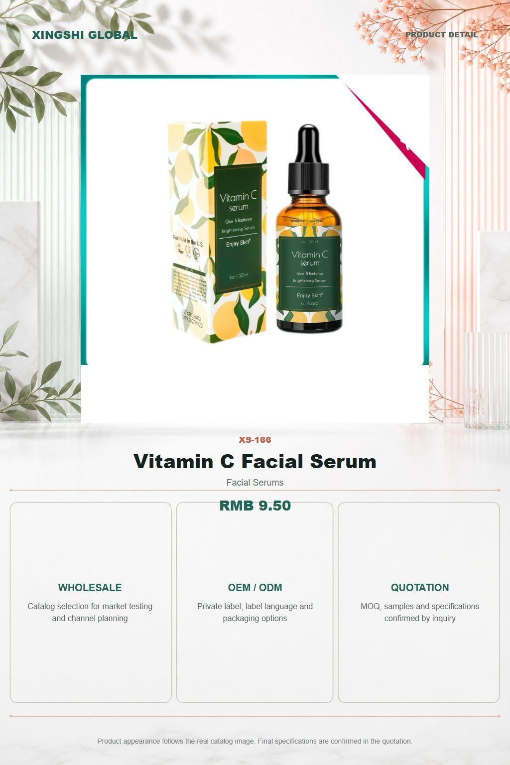 Vitamin C Facial Serum detail